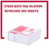 Deli Note Pad 91×87mm w/holder 300 Sheets - Al Masam Stationery LLC